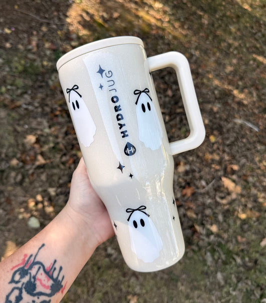Coquette Ghost Epoxy Tumbler