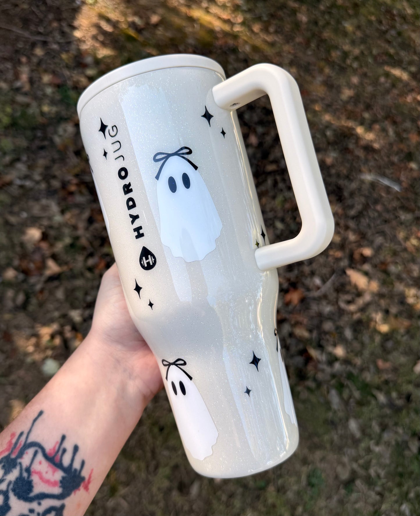 Coquette Ghost Epoxy Tumbler