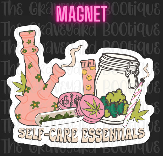 Self Care Essentials Magnet