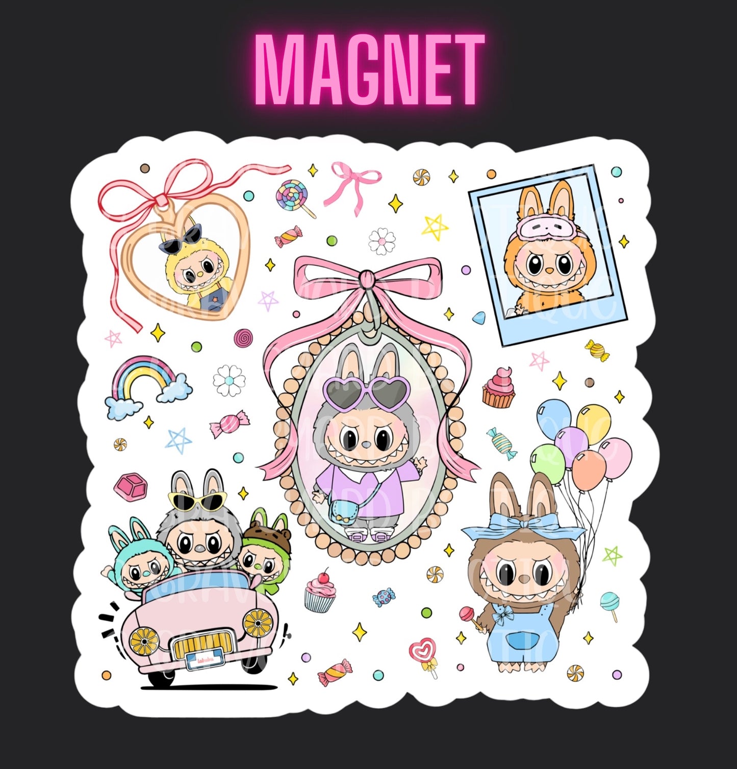Labubu Magnet