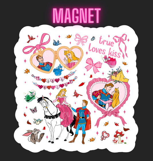 Sleeping Princess Magnet