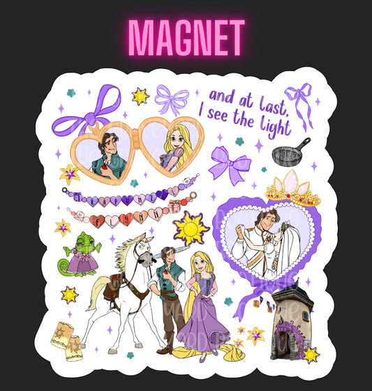 Tangled Princess Magnet