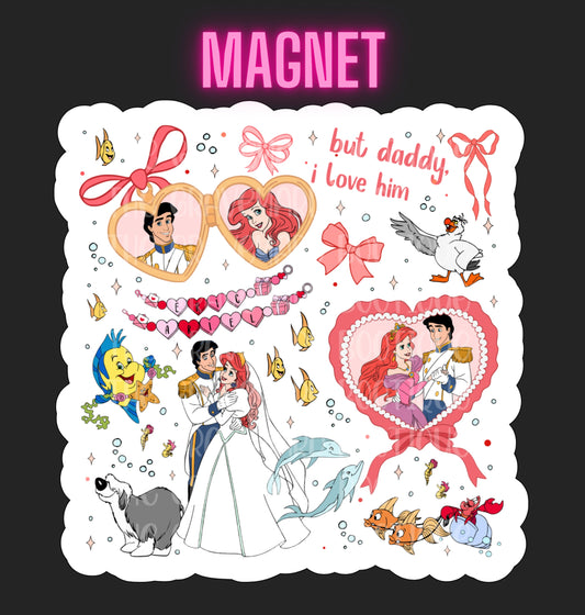 Mermaid Princess Magnet