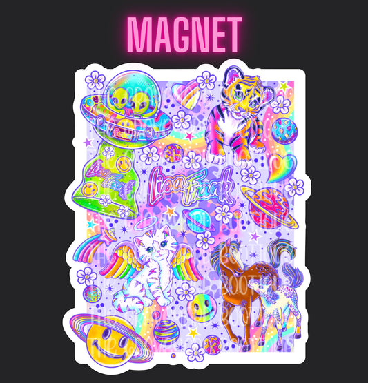 Lisa Frank Magnet