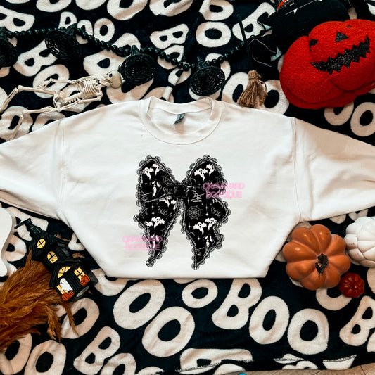 Horror Bow Crew Neck