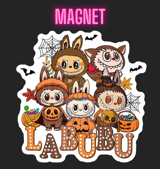 Halloween Labubu Magnet