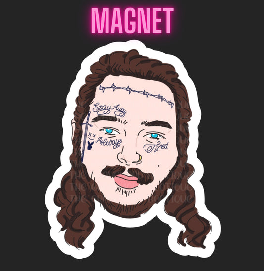 Post Malone Magnet