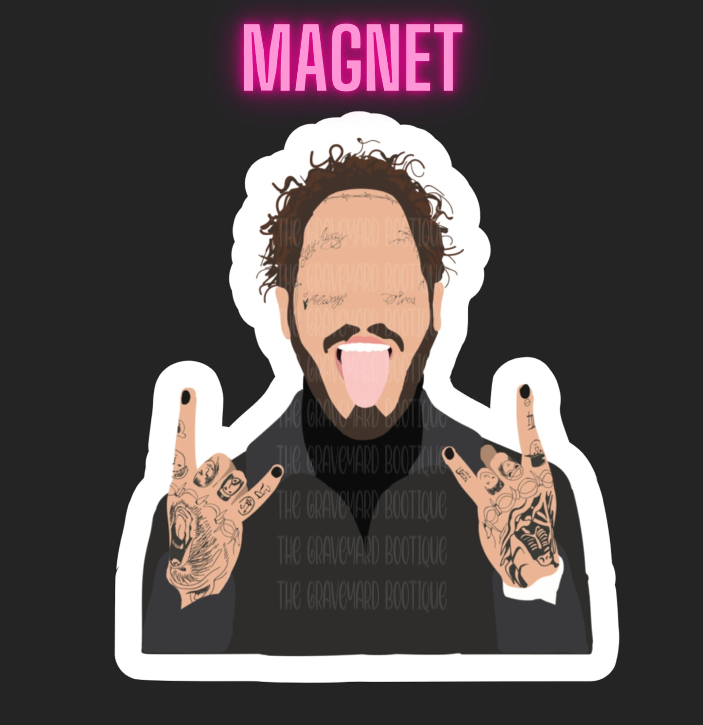 Post Malone Magnet
