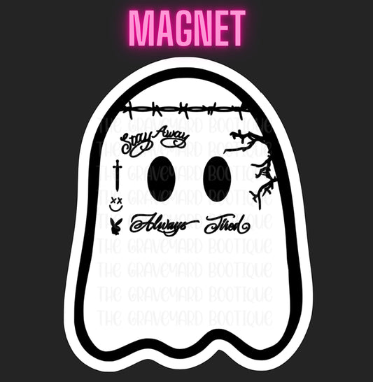 Ghost Malone Magnet
