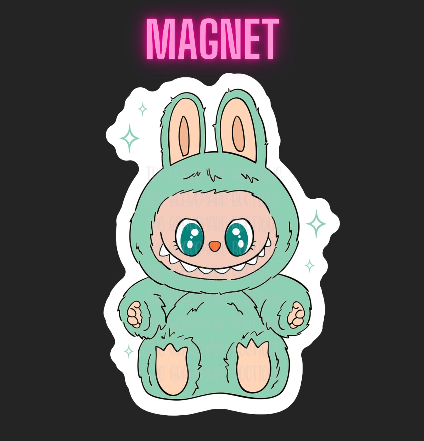Labubu Have A Seat Magnets