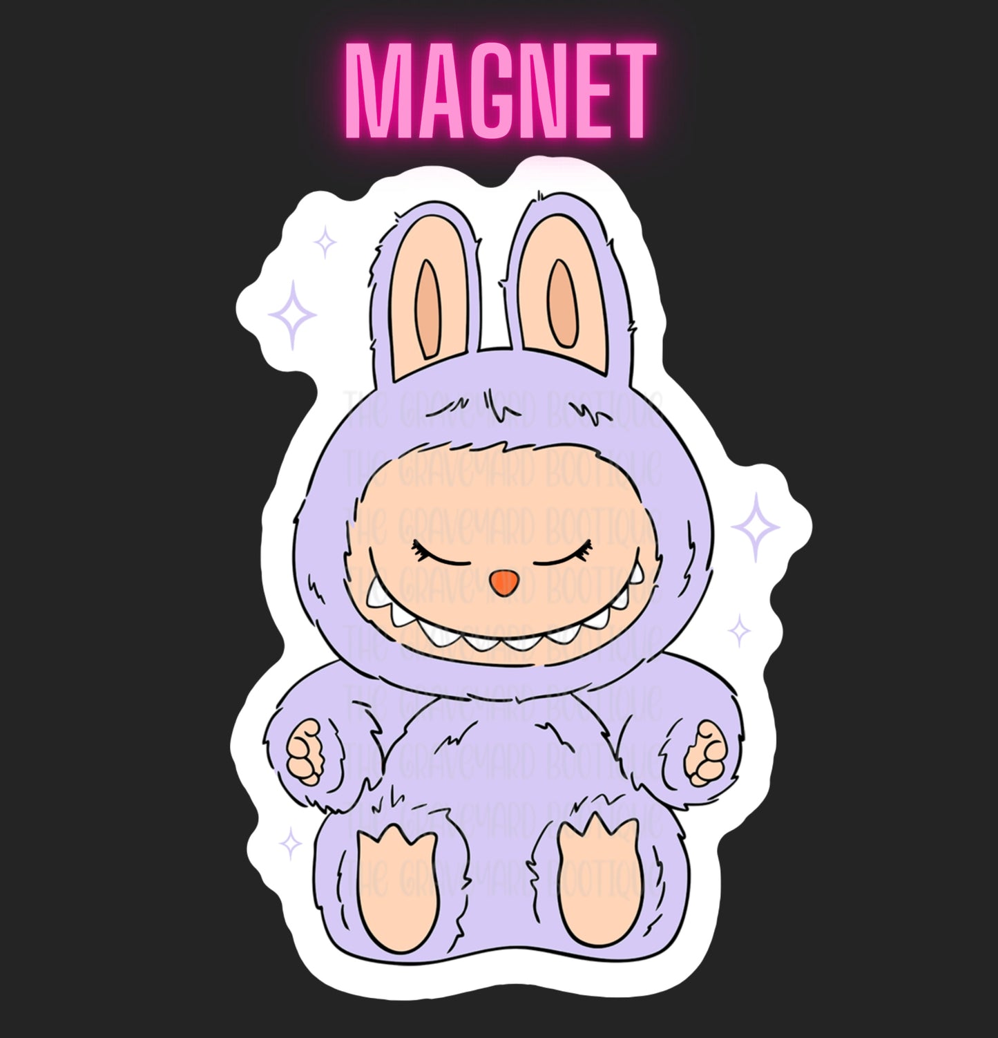 Labubu Have A Seat Magnets
