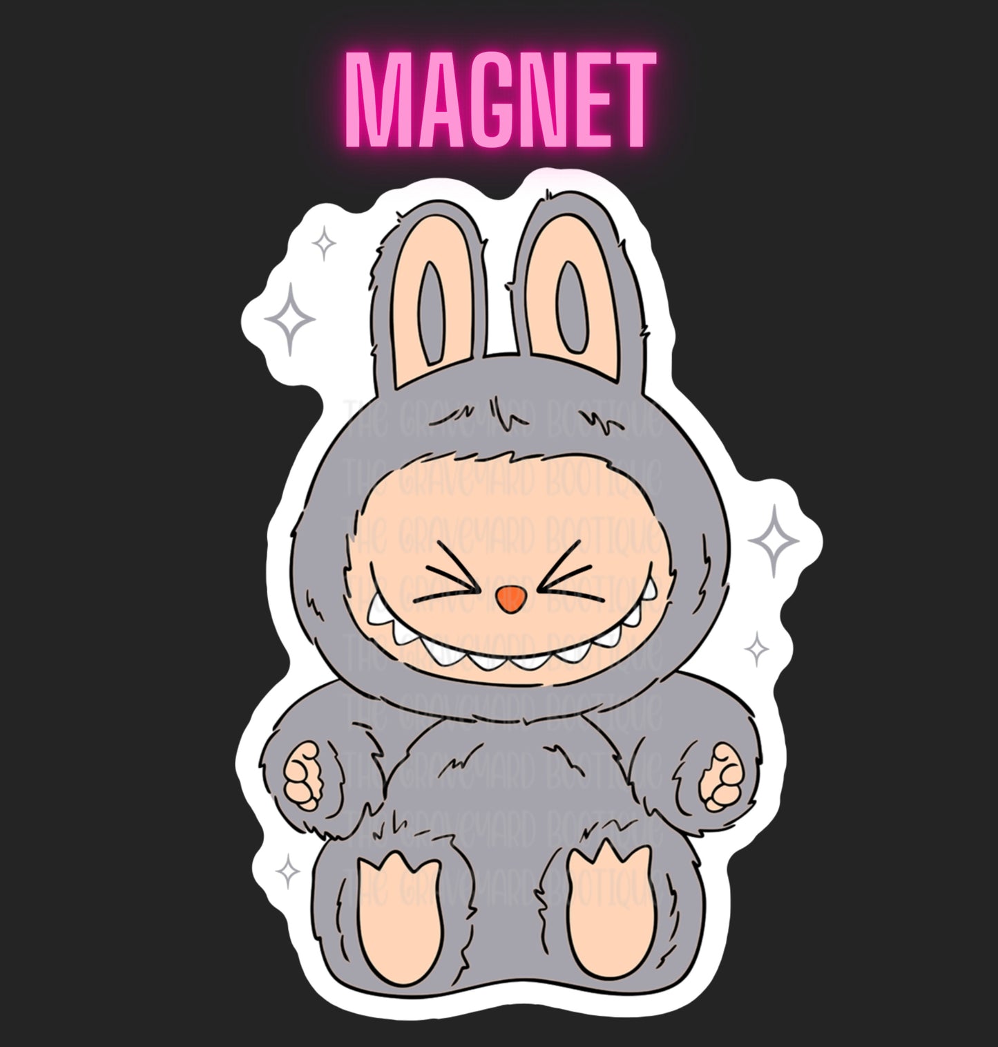 Labubu Have A Seat Magnets