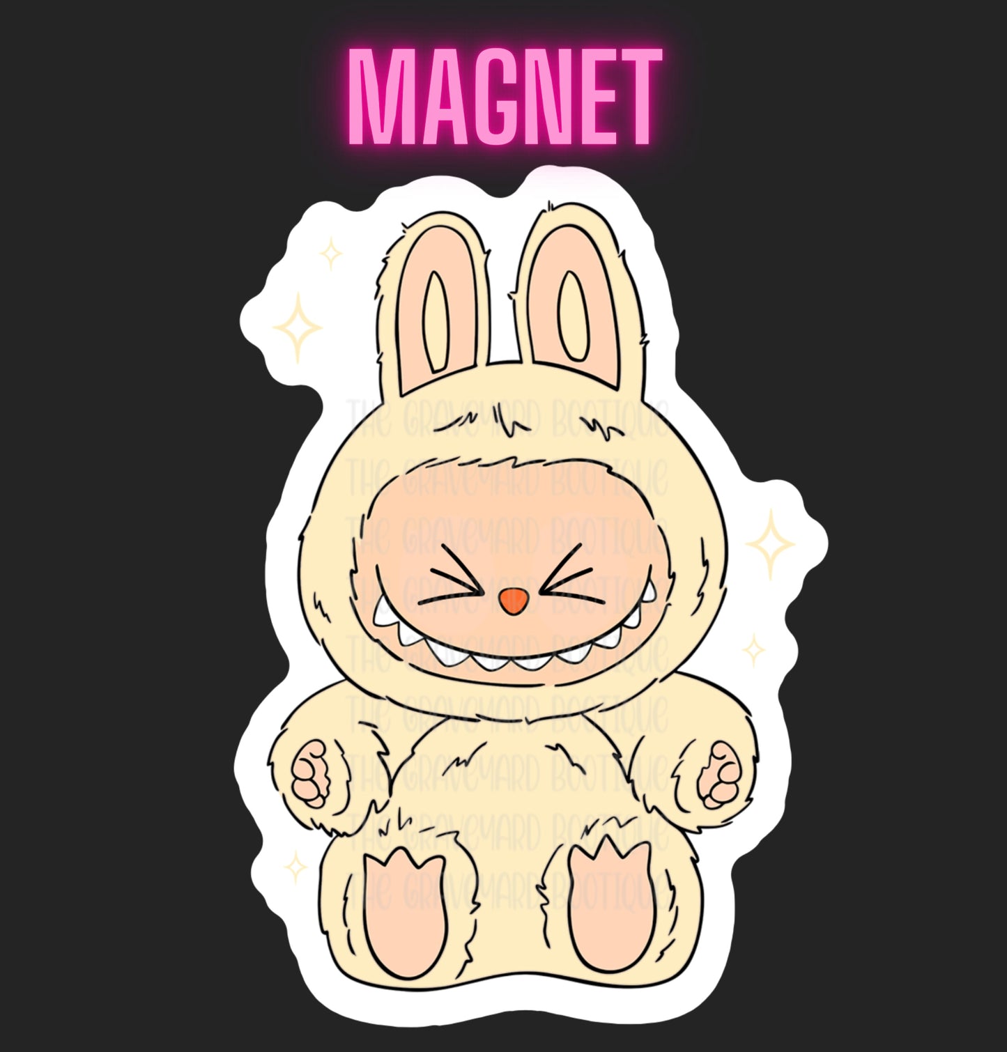 Labubu Have A Seat Magnets