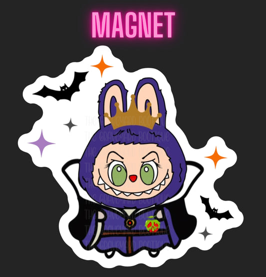 Labubu Evil Villain Magnet