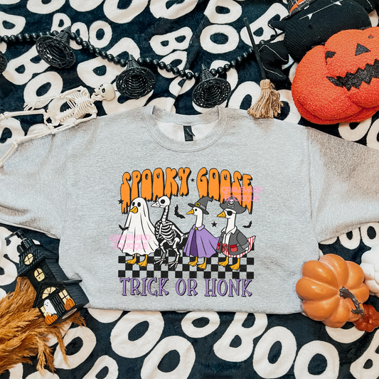 Spooky Goose Crew Neck